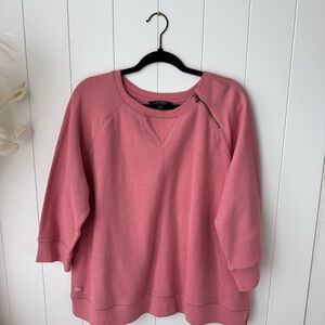 Lauren Ralph Lauren Sweatshirt Size 2X Women’s 100% Cotton